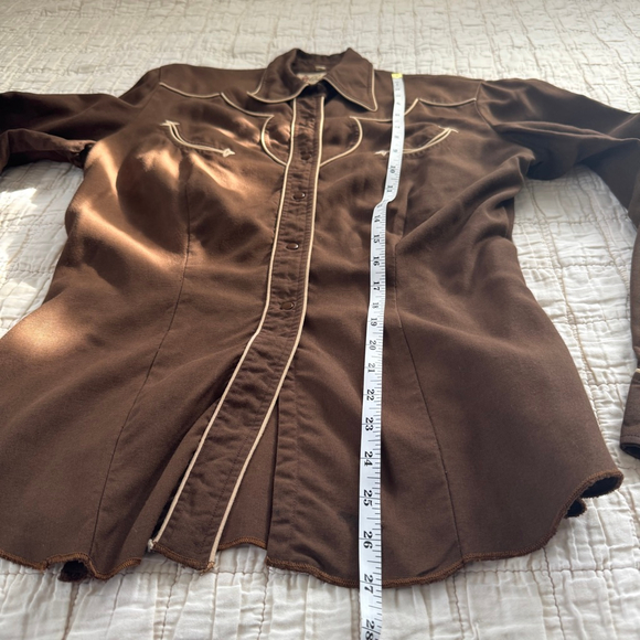 Vintage 1940's/50's western shirt by Circle A western wear • Size: S / M - Picture 8 of 8